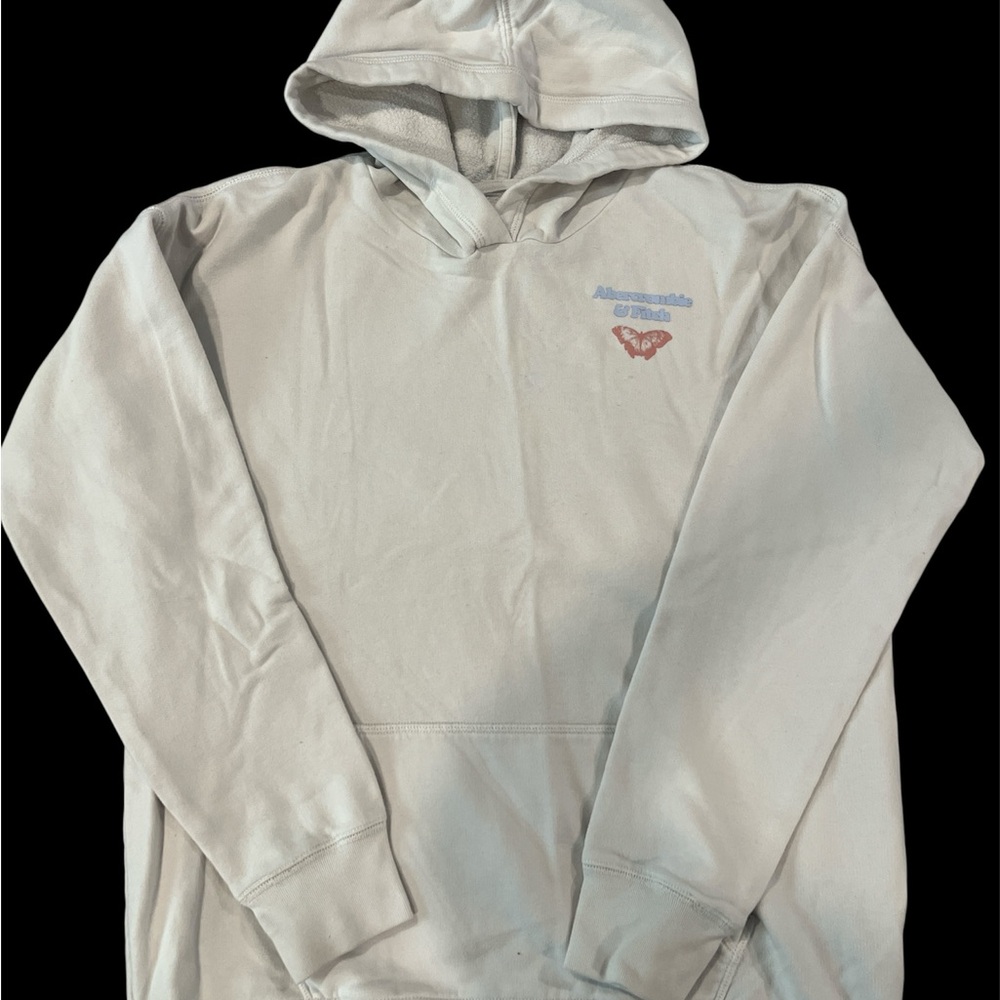 Abercrombie Kids Cream Colored Hoodie